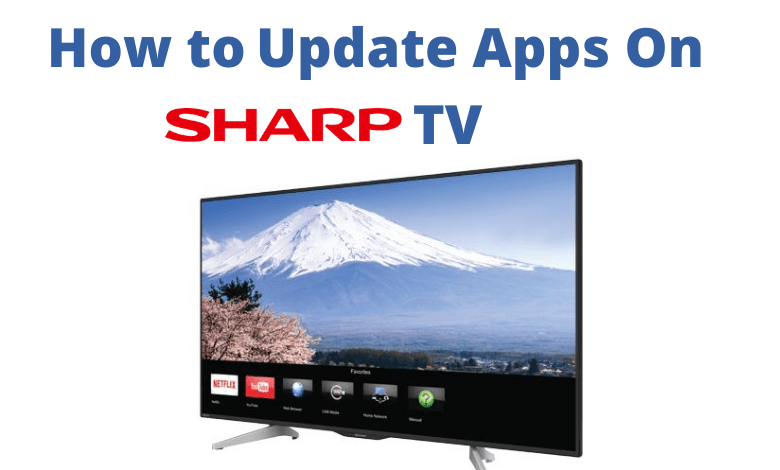Update Apps on Sharp TV