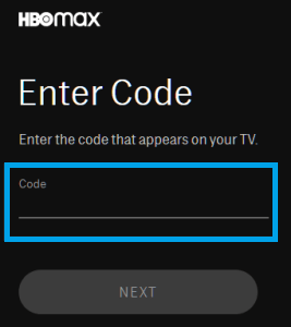 Activate HBO Max on Samsung Smart TV