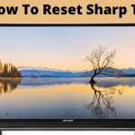 Reset Sharp TV