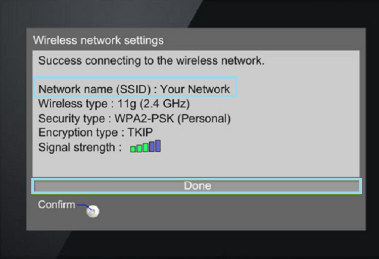 Check Wi-Fi network Status 