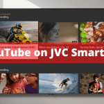 YouTube on JVC Smart TV