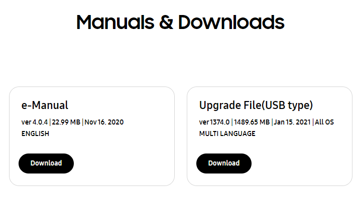 click Download to download the Firmware