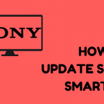 Update Sony Smart TV