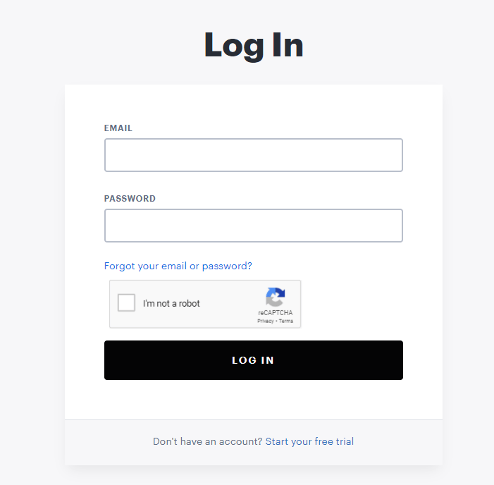 Log in to Hulu subscription