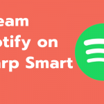 Spotify on Sharp Smart TV