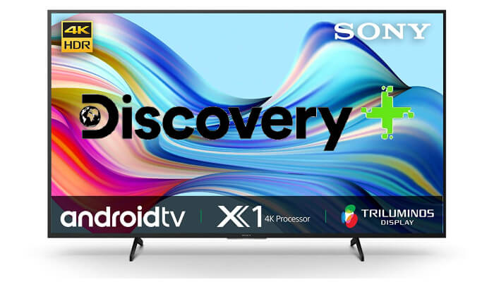 Discovery Plus on Sony Smart TV