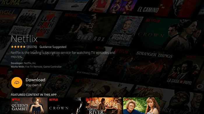 Download Netflix on Toshiba Smart TV