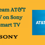 AT&T TV on Sony Smart TV
