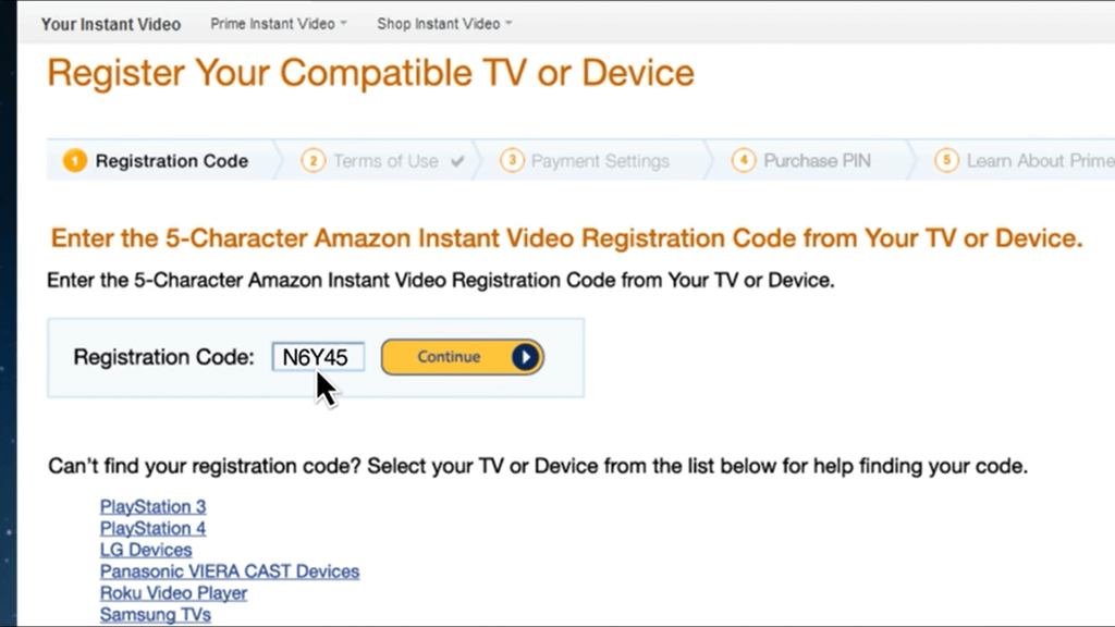Activate - Amazon Prime Video on LG Smart TV