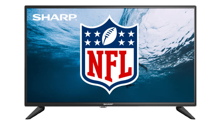 NFL on Sharp Smart TV