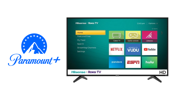 Paramount Plus on Hisense Smart TV