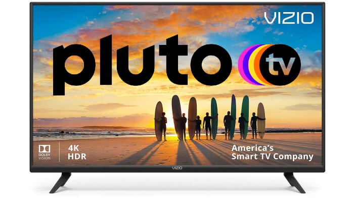 Pluto TV on Vizio Smart TV