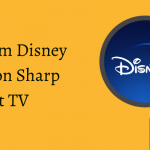 Disney Plus on Sharp Smart TV