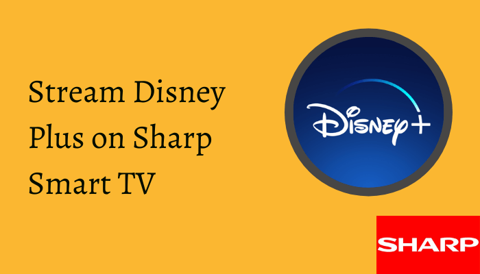 Disney Plus on Sharp Smart TV