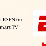 ESPN on JVC Smart TV