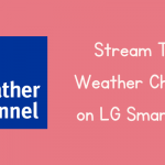 The Weather Channel on LG Smart TV