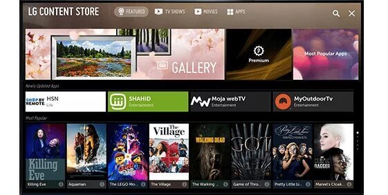 Select Apps - YouTube not working on LG Smart TV