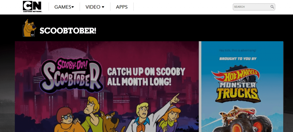 Cartoon Network website