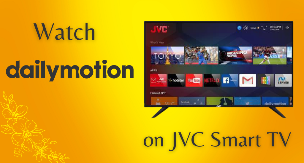 Dailymotion on JVC Smart TV