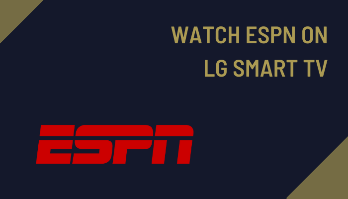 ESPN on LG Smart TV