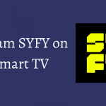 SYFY on LG Smart TV