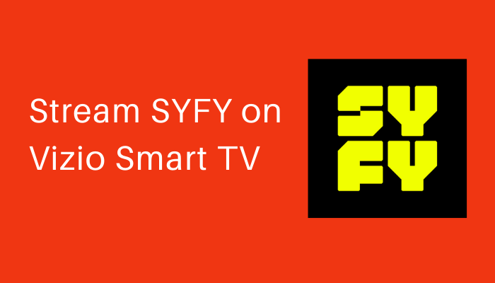 SYFY on Vizio Smart TV