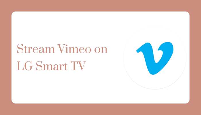 Vimeo on LG Smart TV