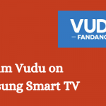 Vudu on Samsung Smart TV