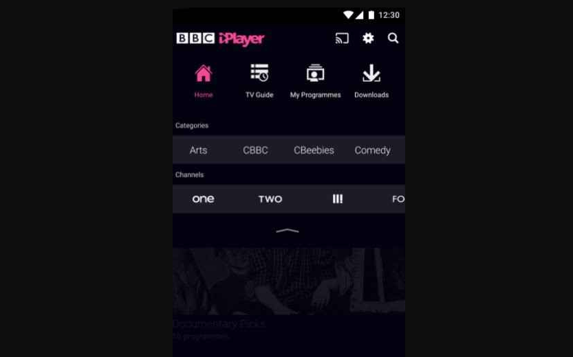 BBC iPlayer on Samsung Smart TV