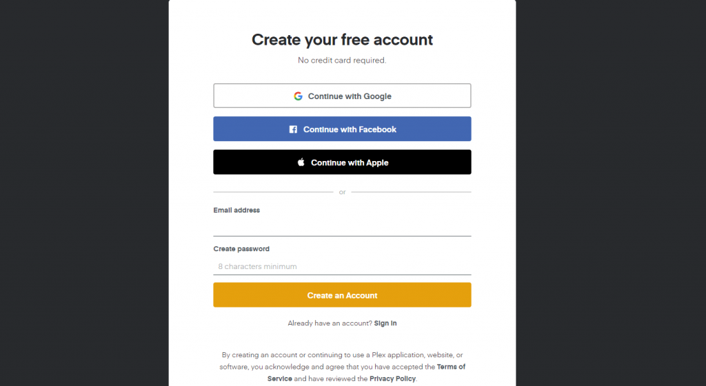  create a free account.