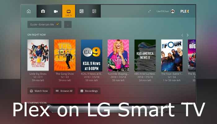 Plex on LG Smart TV