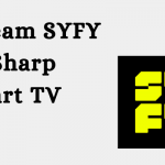 SYFY on Sharp Smart TV