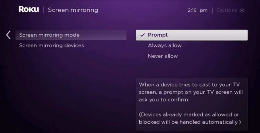 WhatsApp on Philips Smart TV- Click prompt or Always allow