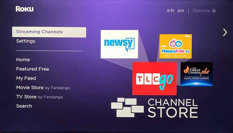 Streaming Channels on Hisense Roku TV