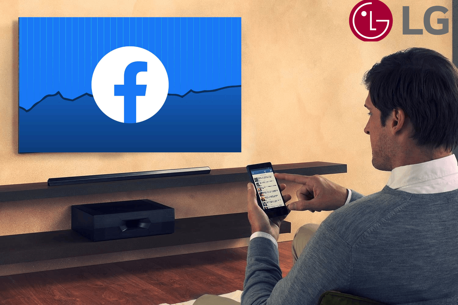 Facebook on LG Smart TV
