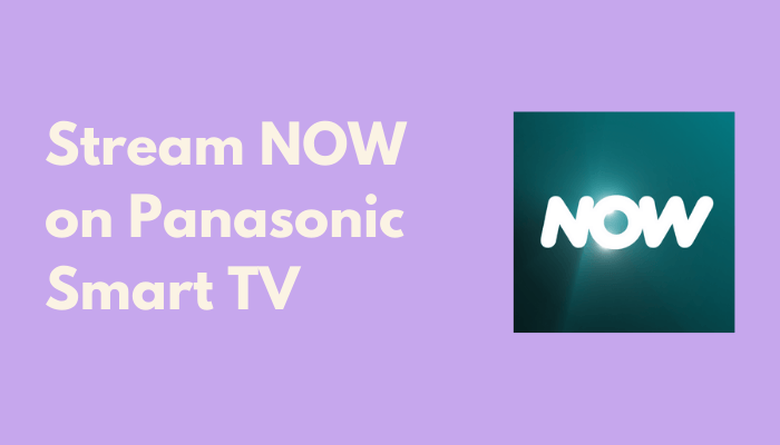 NOW on Panasonic Smart TV
