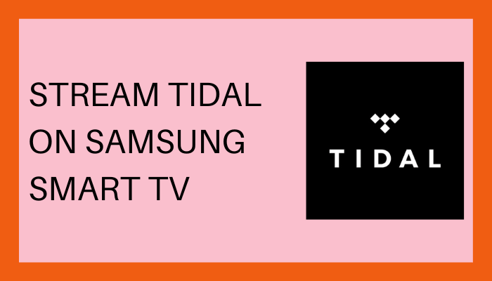 TIDAL on Samsung Smart TV
