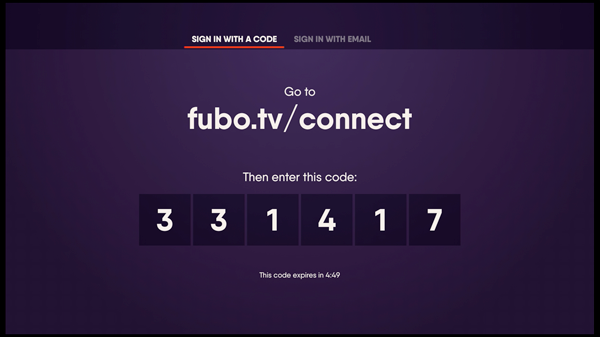 fuboTV activation