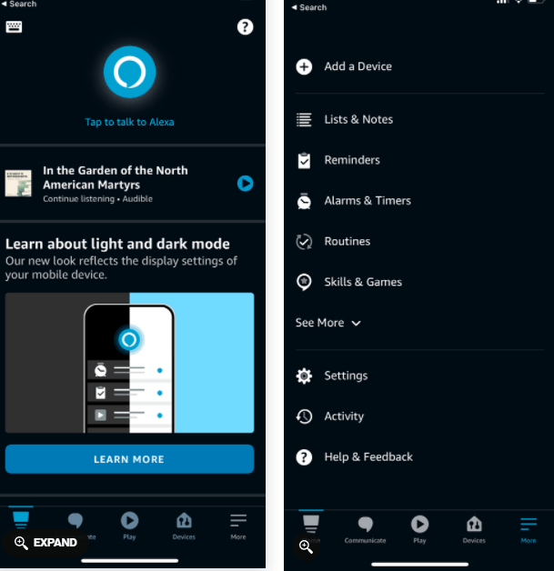 choose add device in the smarthings app 