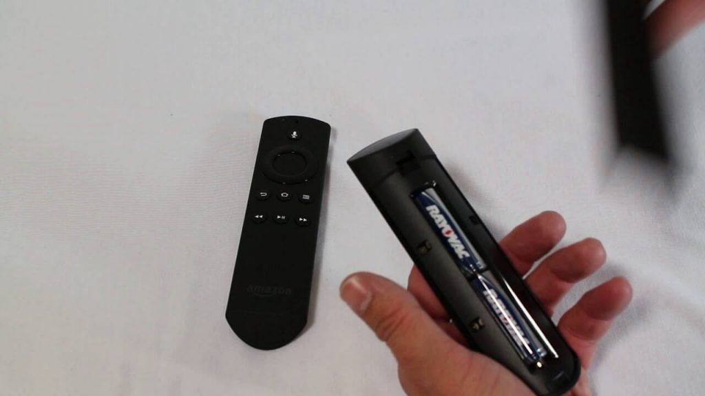 change the batteries on the remote
