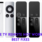 know the best fixes to use when apple tv remote is not working