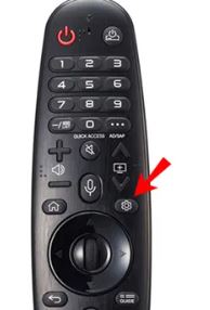 Setting in LG TV Remote