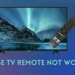 Hisense TV remote not working