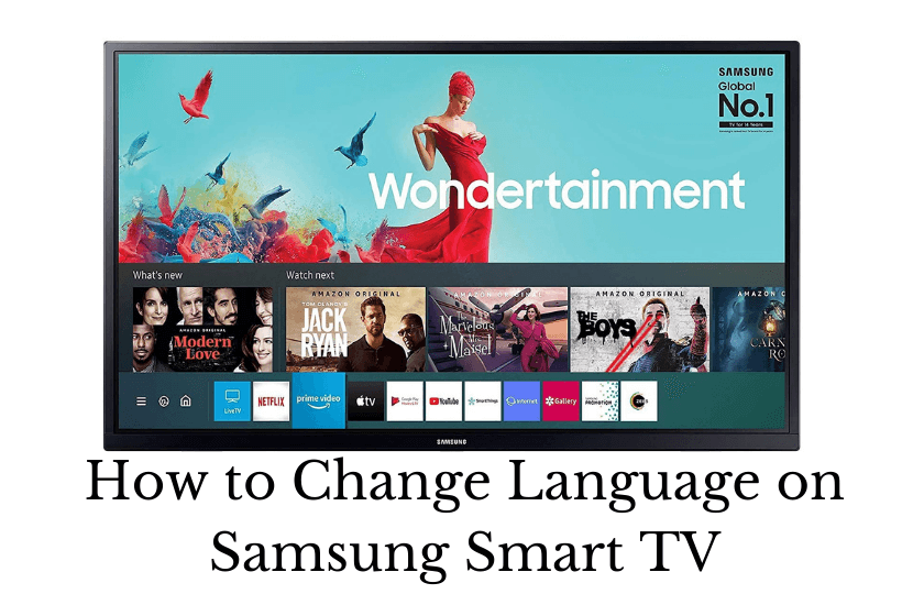 Learn to change language on samsung TV