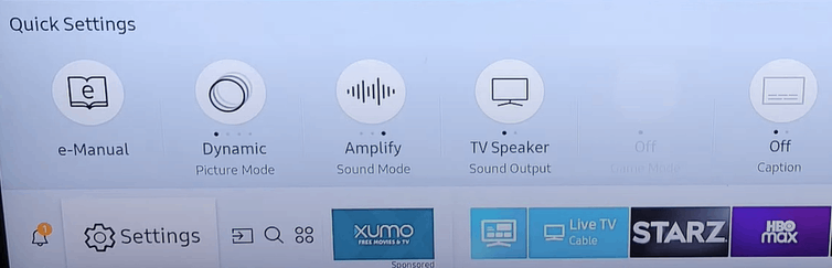 Select Setting to Connect AirPods to Samsung Smart TV