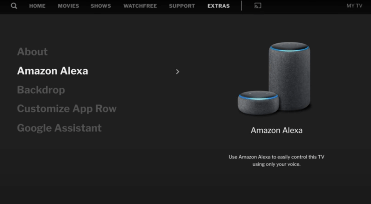 Select Amazon Alexa