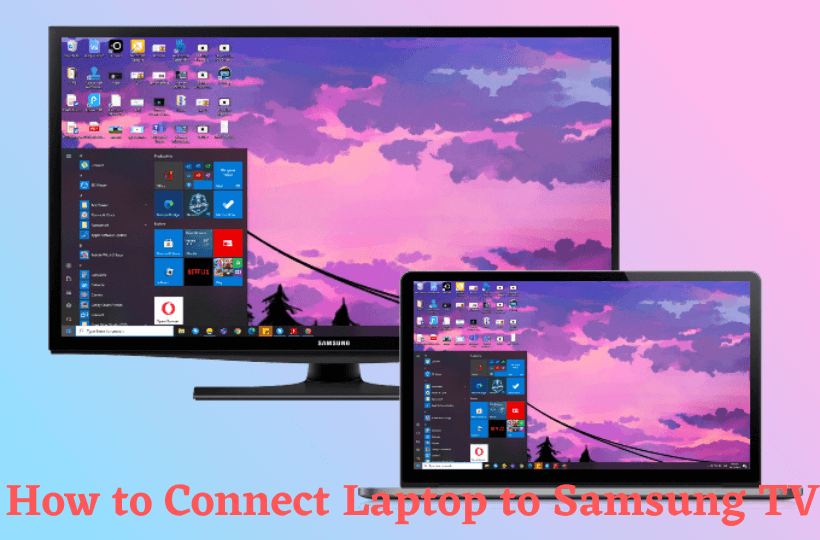 learn to connect laptop to samsung tv
