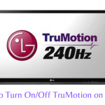learn to turn off trumotion on lg tv