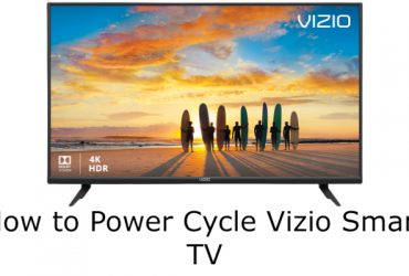 Power Cycle Vizio TV