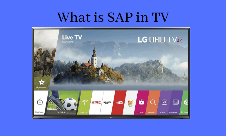 What is SAP in TV